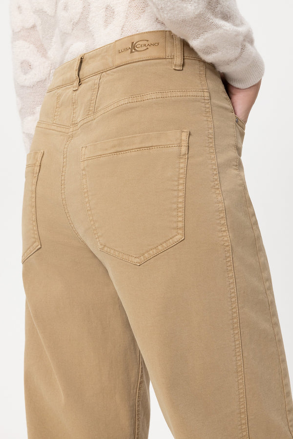 LUISA CERANO SAND BARREL JEANS 638857 126
