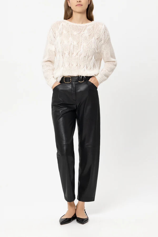 LUISA CERANO BLACK TROUSERS 638873 126