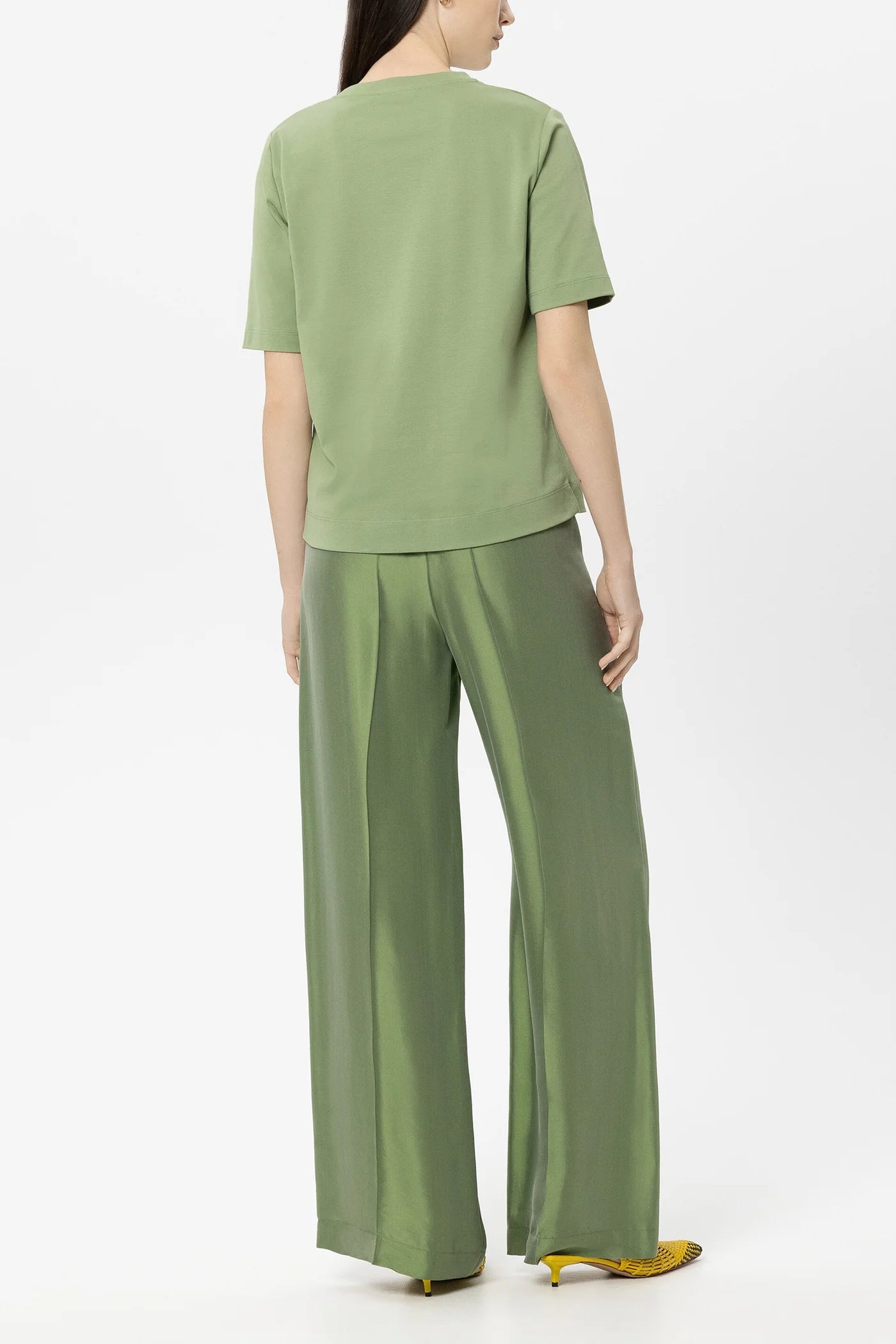 LUISA CERANO GREEN TROUSERS 638884 126