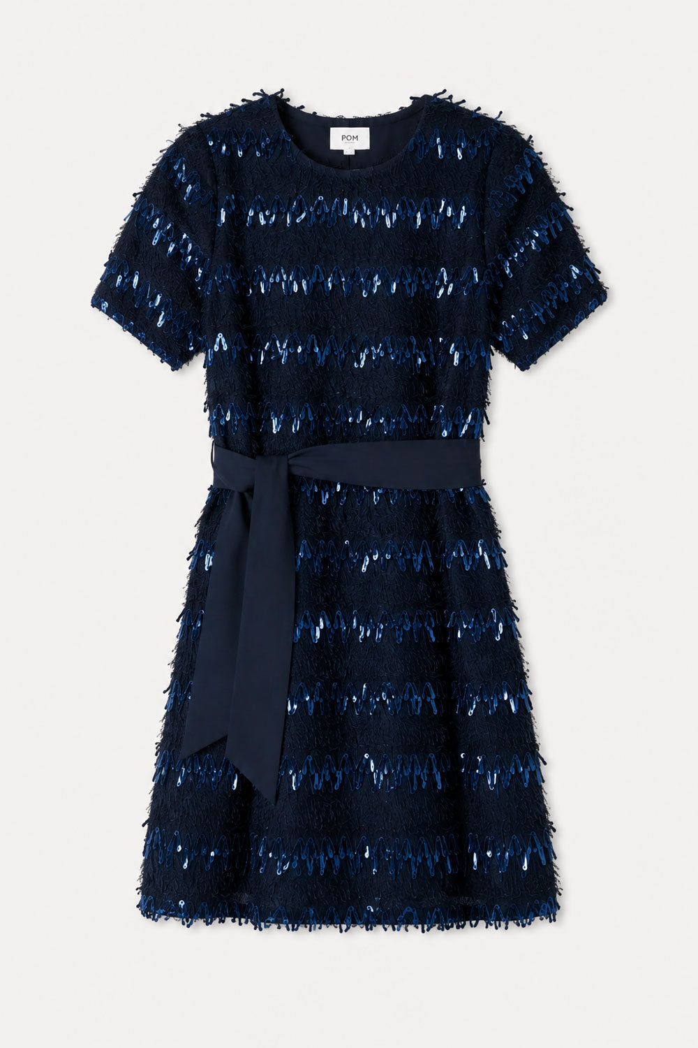 POM NAVY SEQUIN DRESS 9834 226