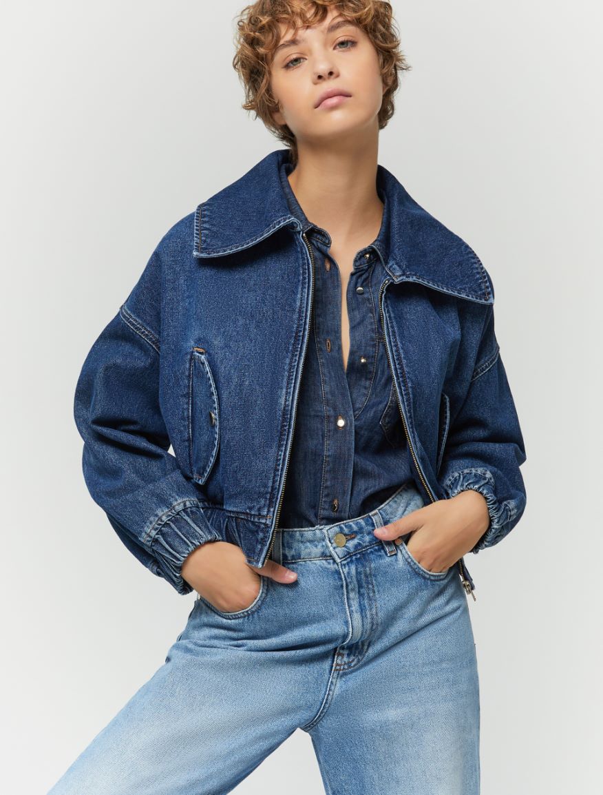 iBLUES FIVER BLUE JEANS JACKET 125