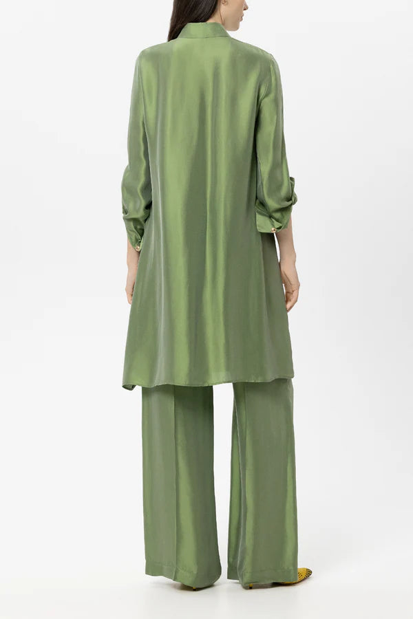 LUISA CERANO GREEN DRESS 738630 126