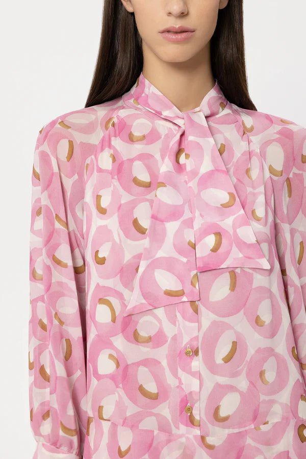 LUISA CERANO PINK SHORT DRESS 738632 126