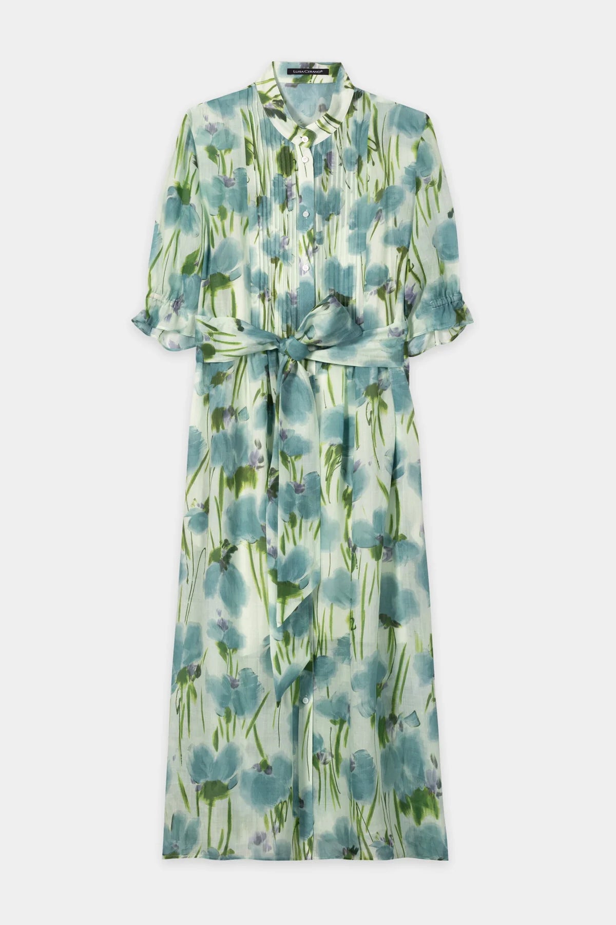 LUISA CERANO MINT FLORAL DRESS 738661 126