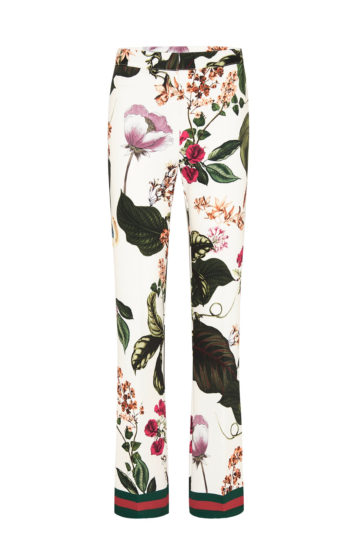 ANNAS DRESSES AFFAIR FLORAL PRINT TROUSERS 839372, MACBEES