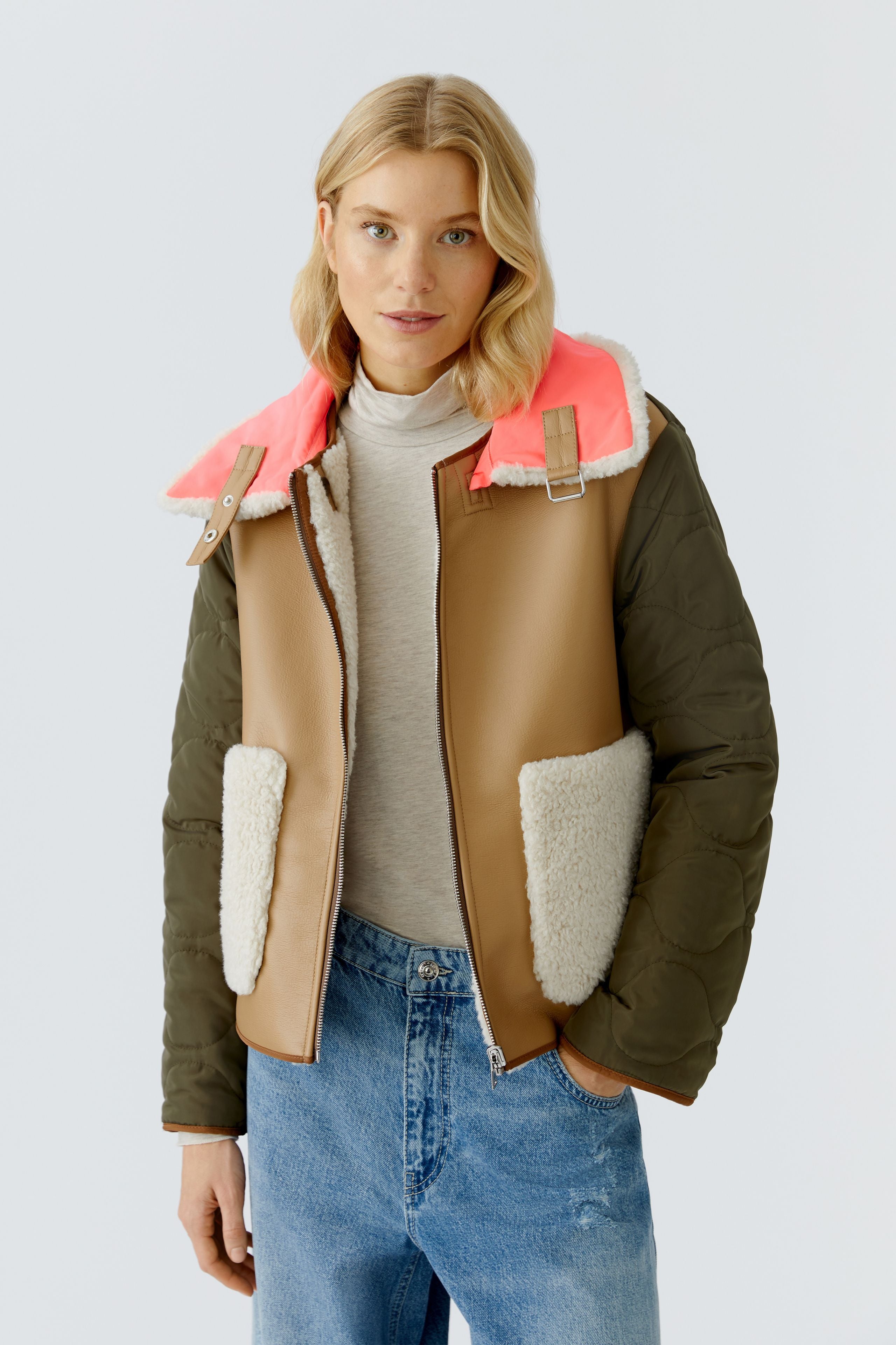 OUI REVERSIBLE JACKET 89003 225