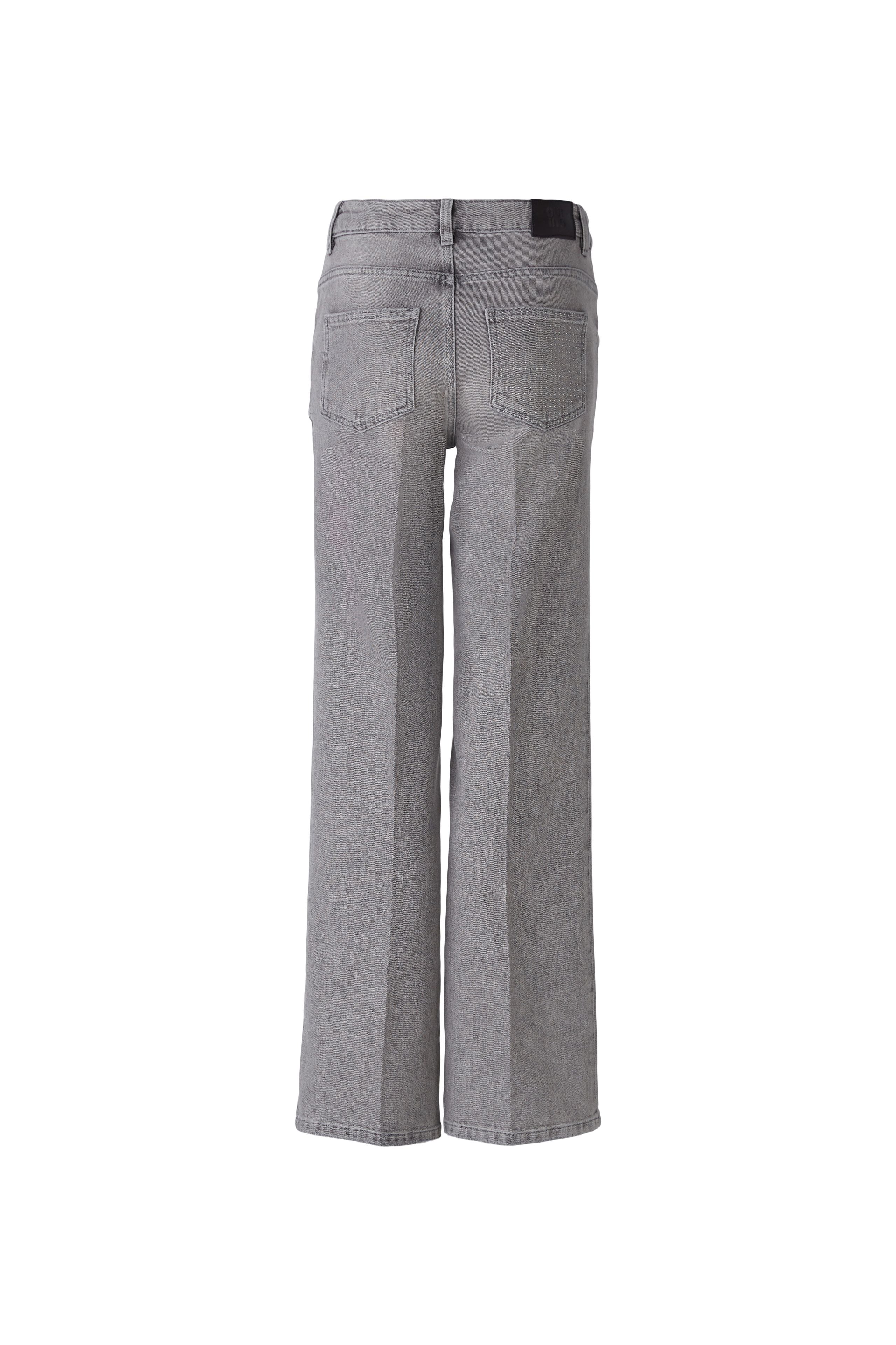 OUI GREY FLARED JEANS 89311 224