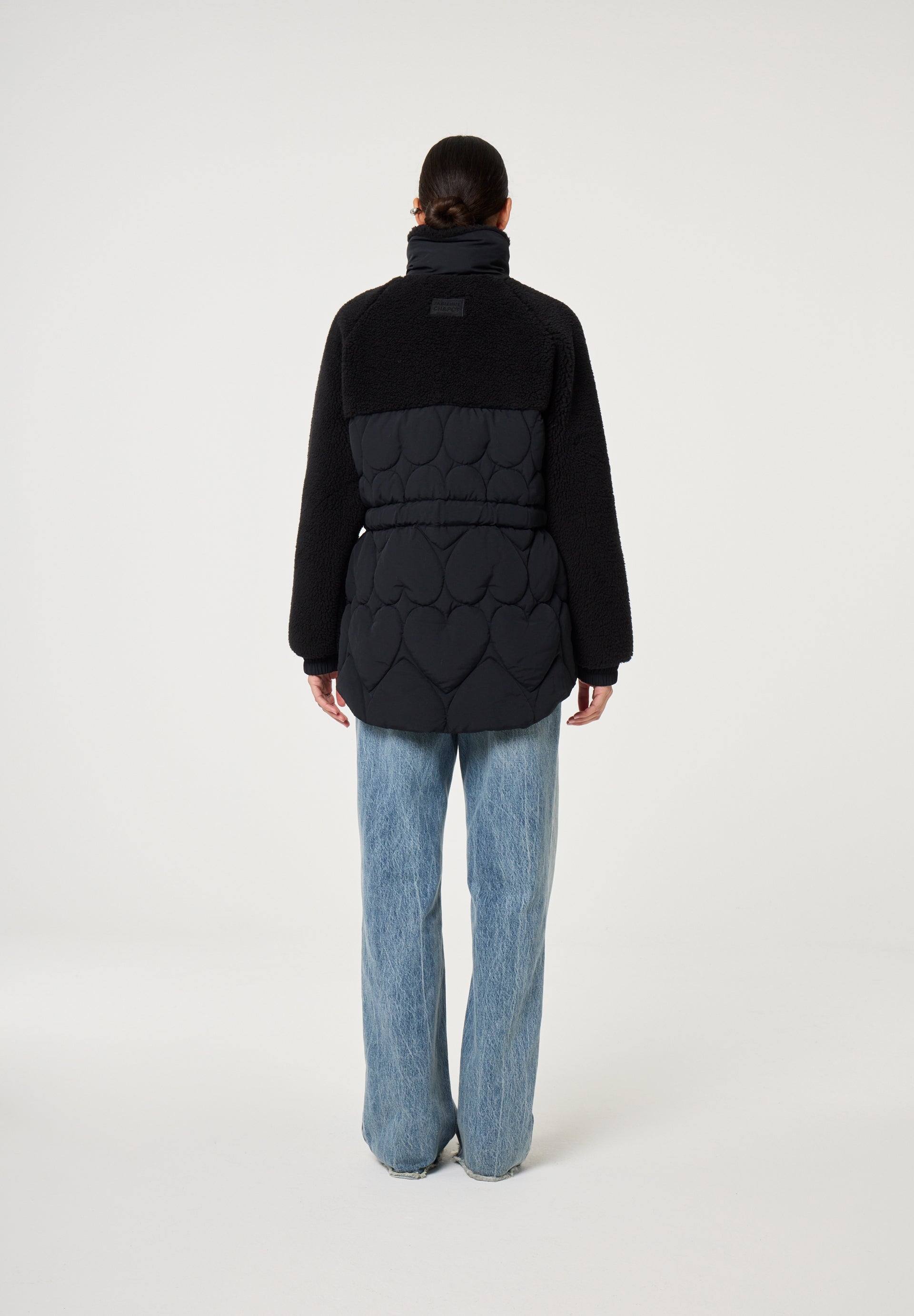 FABIENNE CHAPOT  BLACK UMA COAT 225