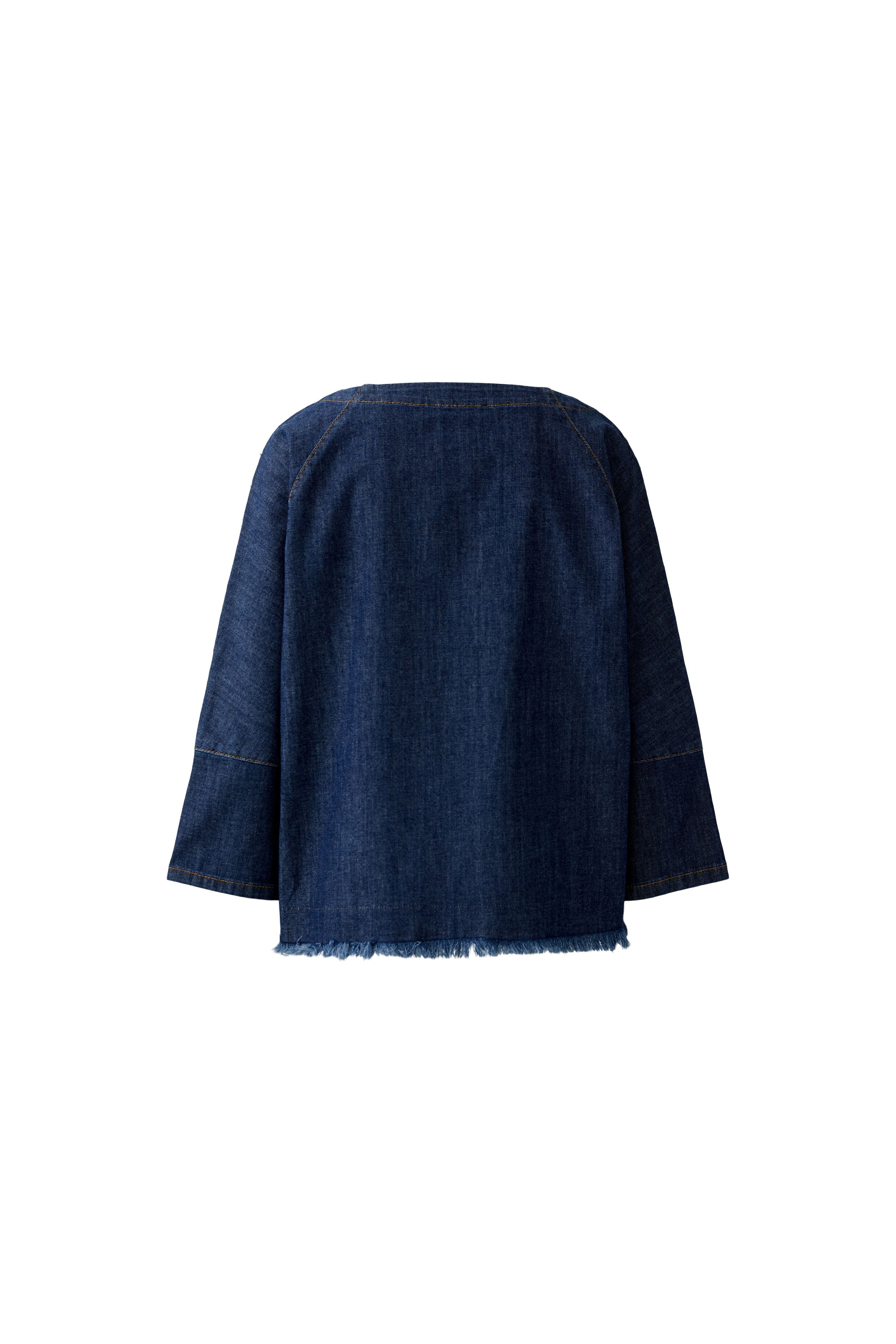 OUI DENIM BLOUSE 94227 225