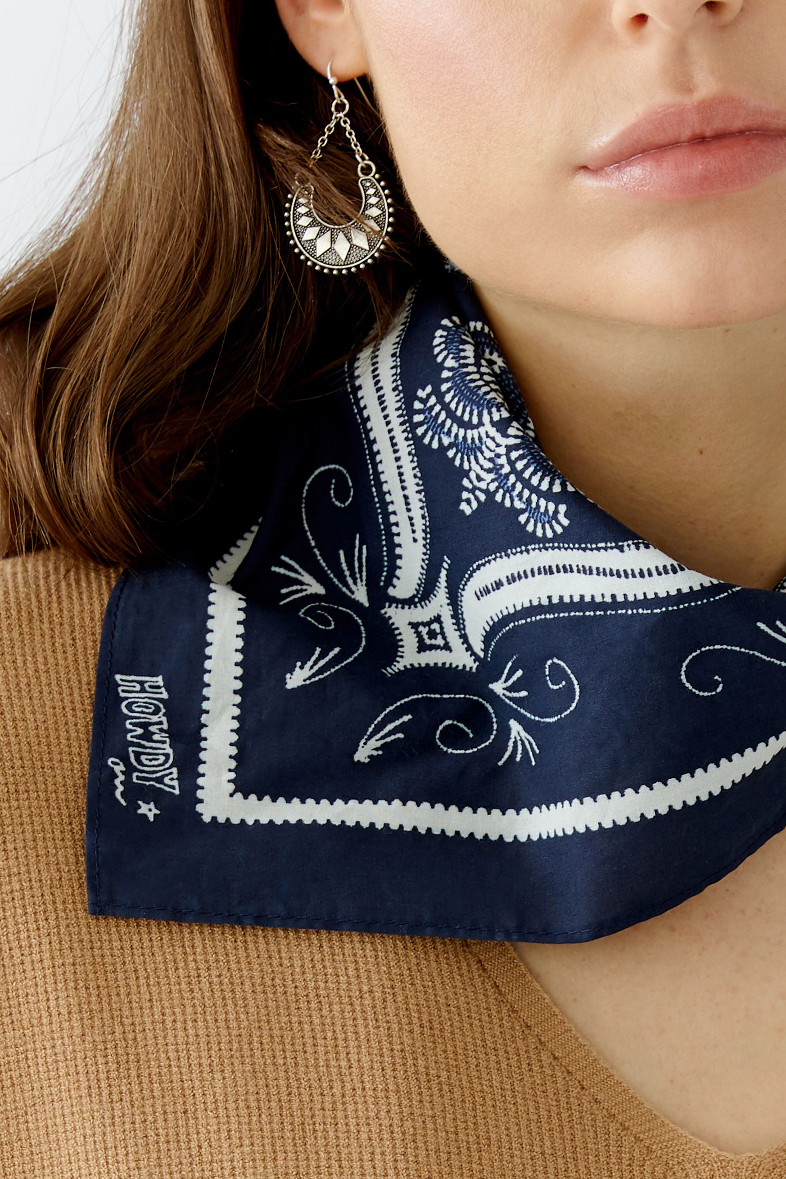 OUI BLUE SCARF 94333 225
