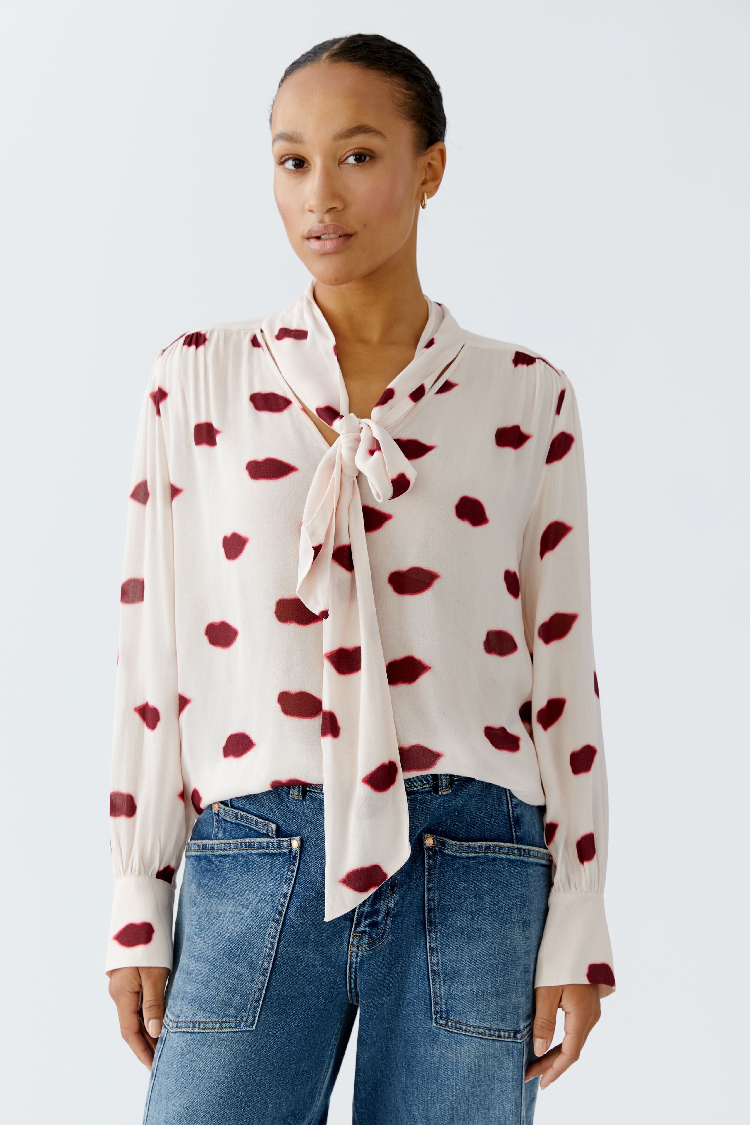 OUI RED BLOUSE 94578 225
