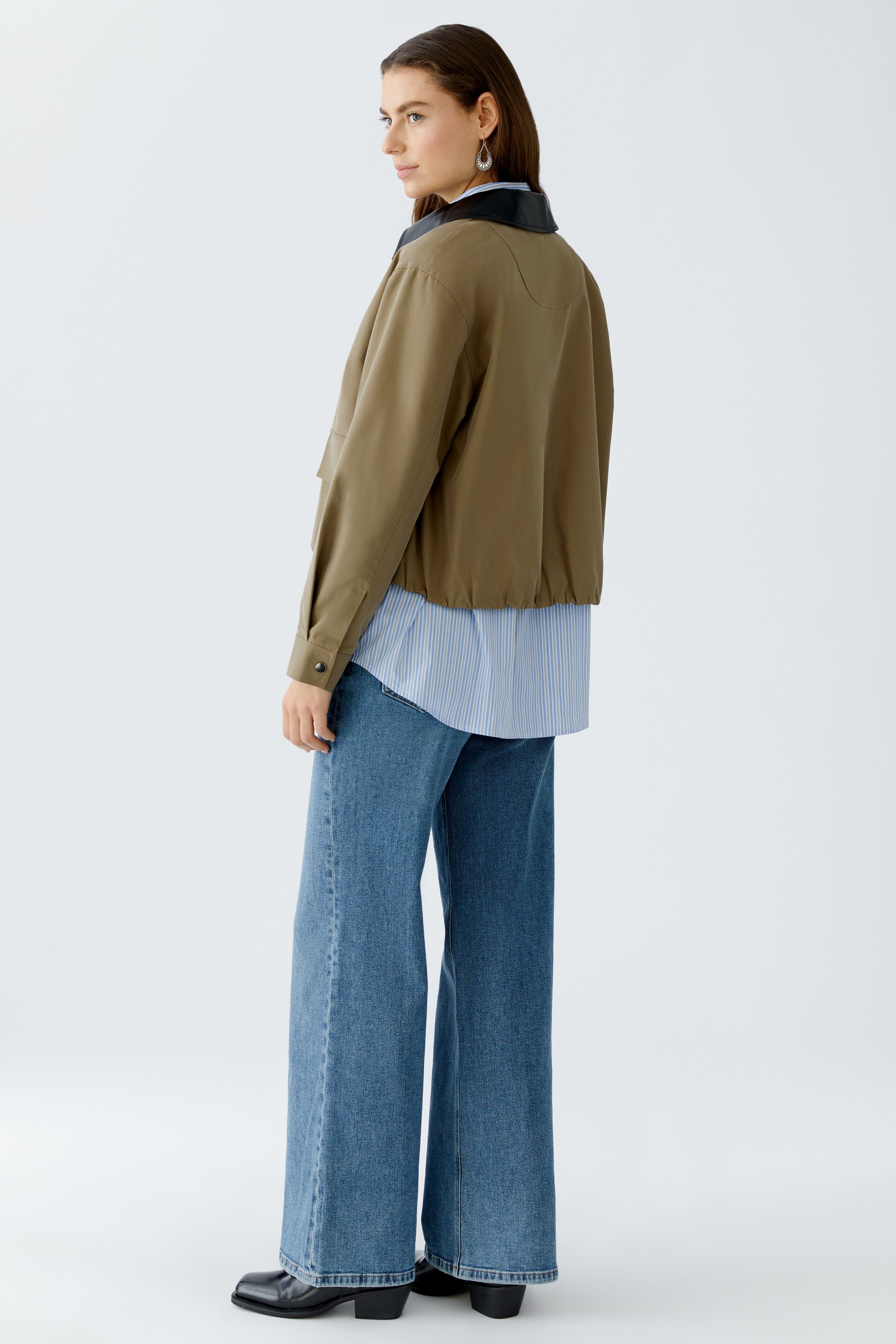 OUI KHAKI JACKET 94777 225