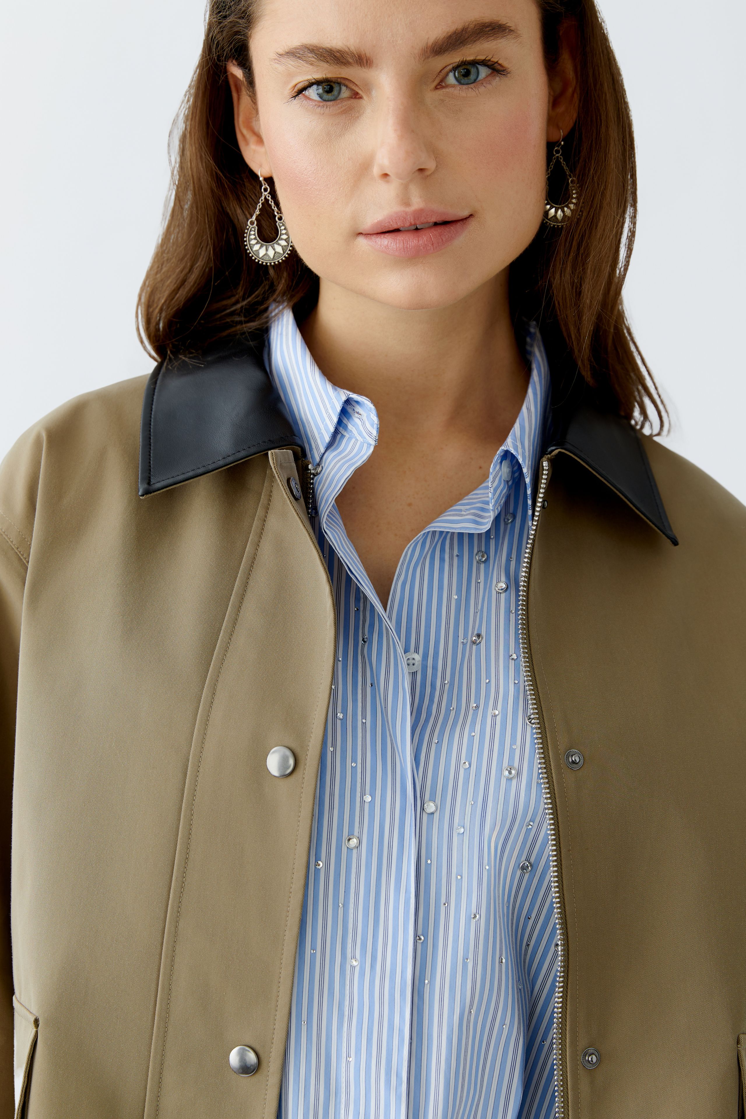 OUI KHAKI JACKET 94777 225