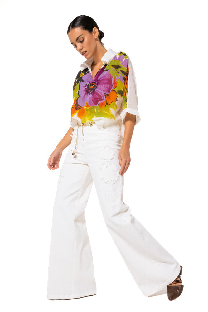 CAROLINE BISS MULTI BLOUSE 1675 126