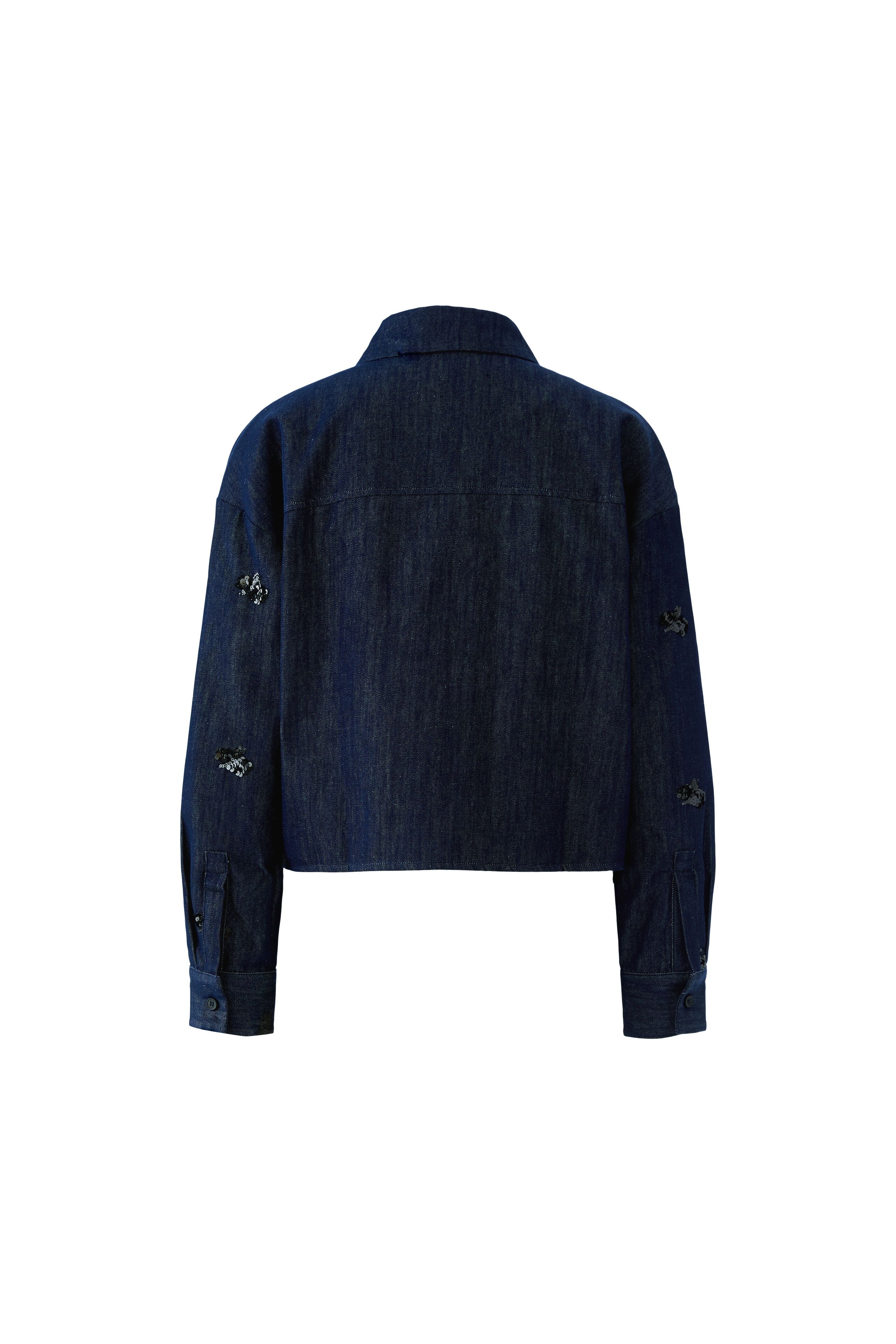 OUI DENIM JACKET 96719 126