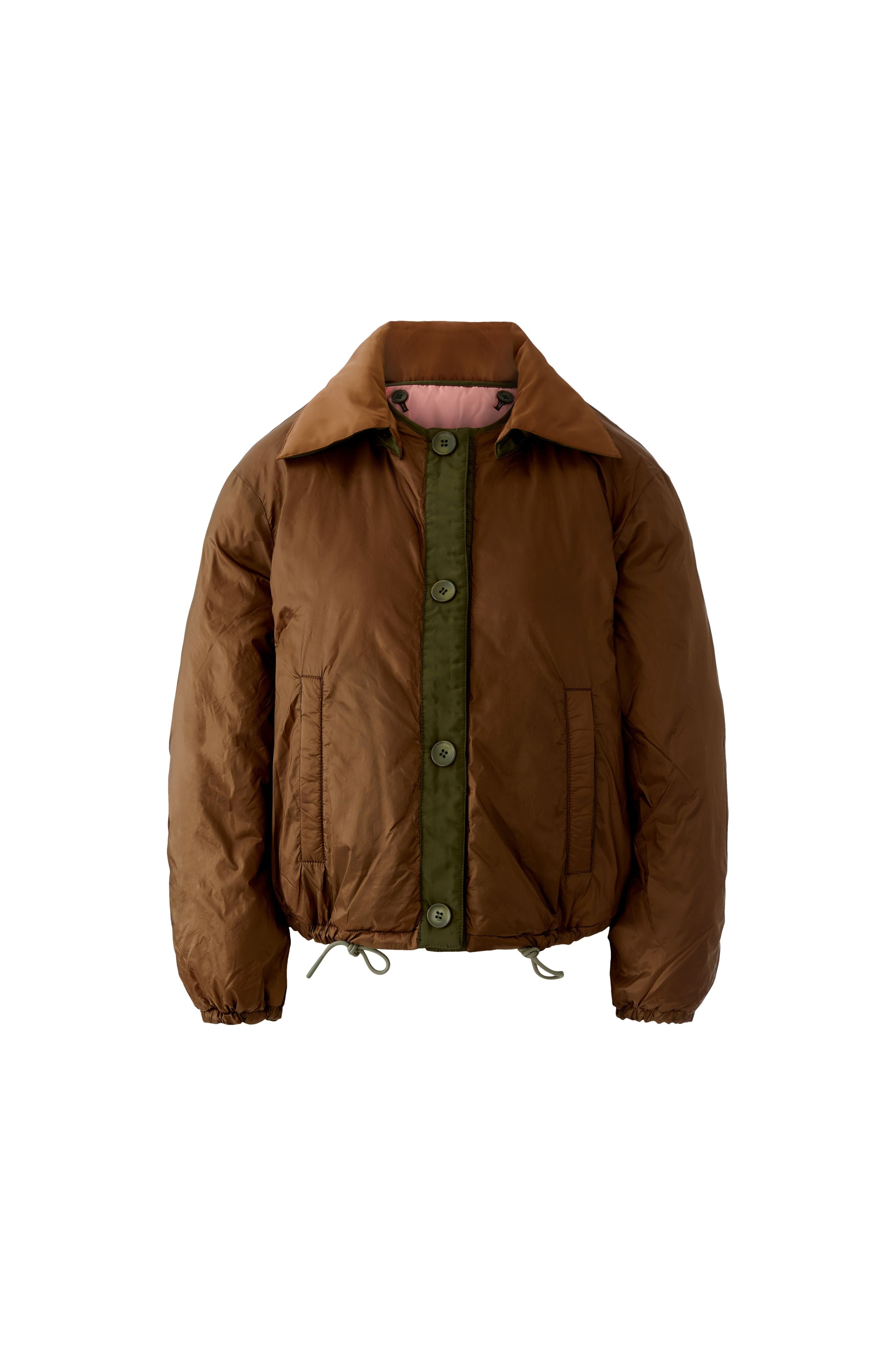OUI BROWN OUTDOOR JACKET 96883 126