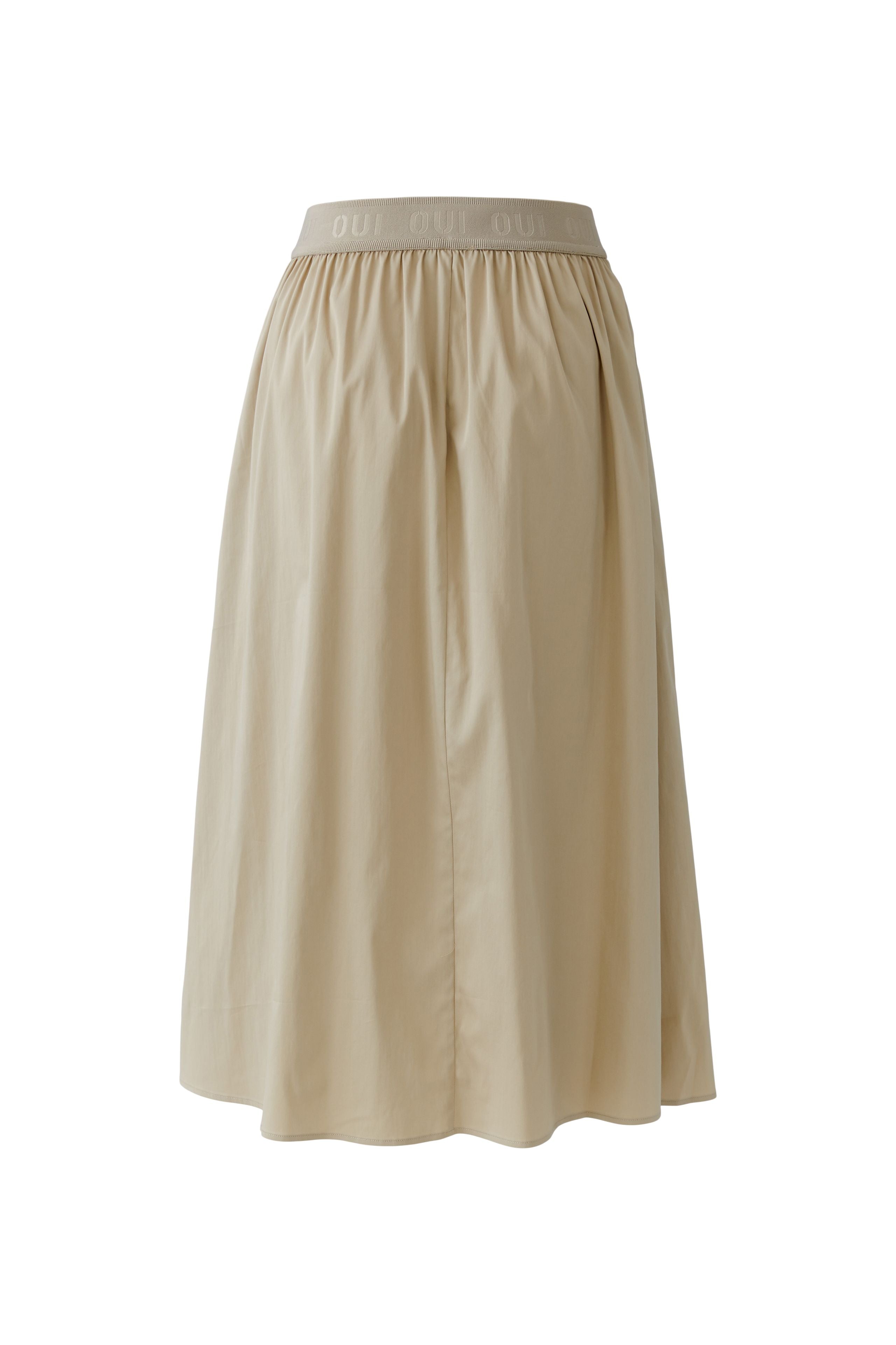 OUI BROWN MIDI SKIRT 97301 126