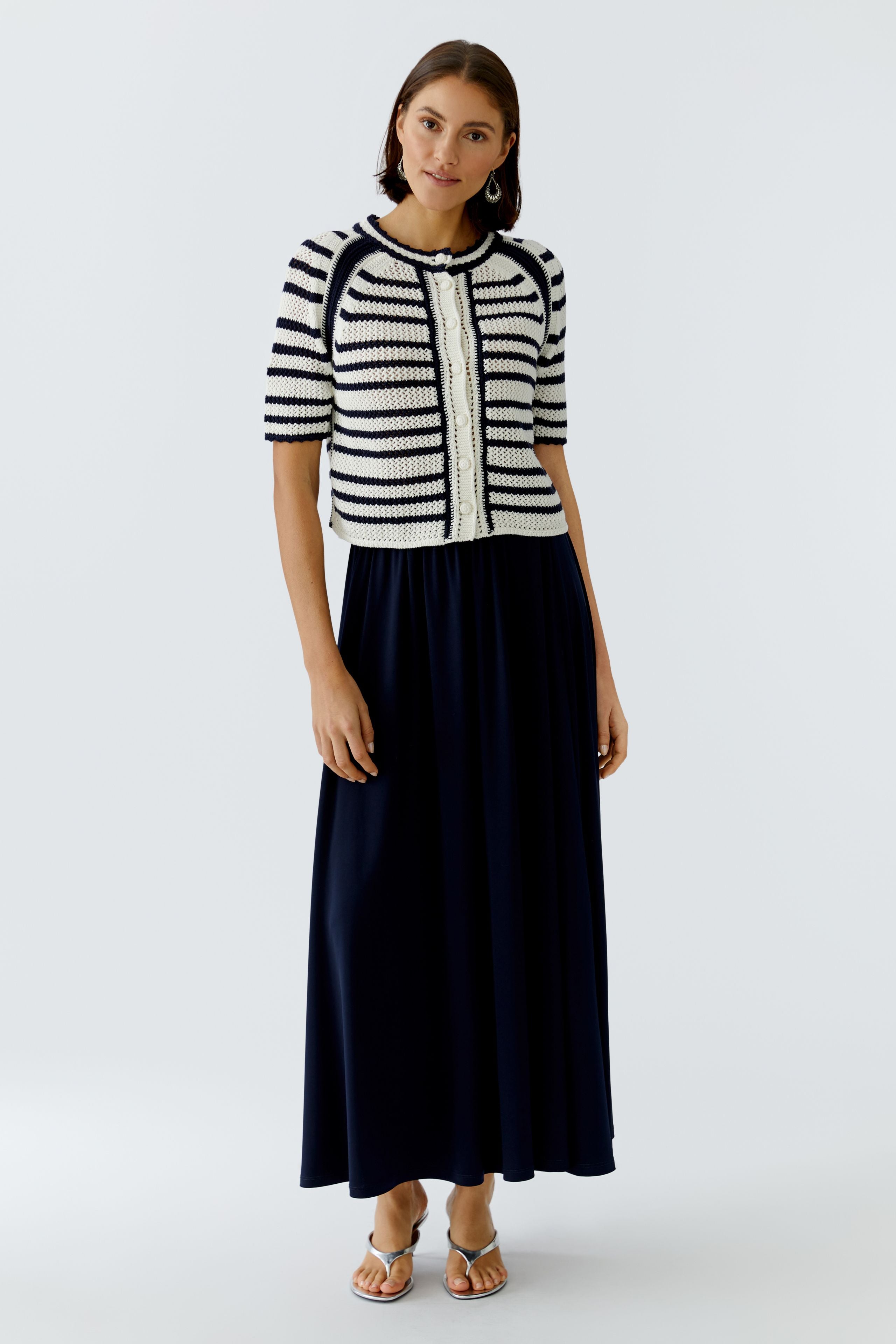 OUI WHITE CARDIGAN 97489 126