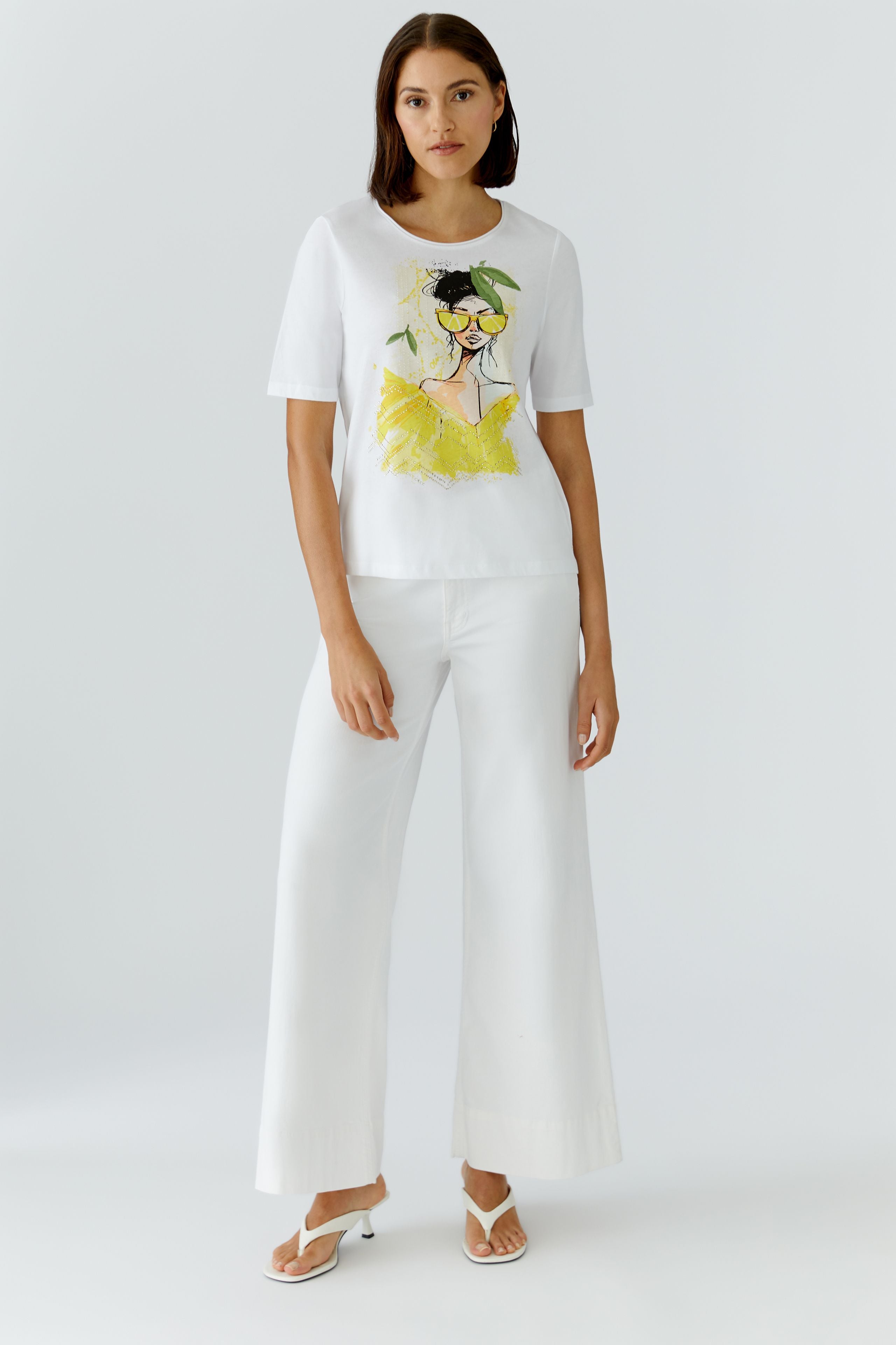 OUI WHITE T-SHIRT 97518 126