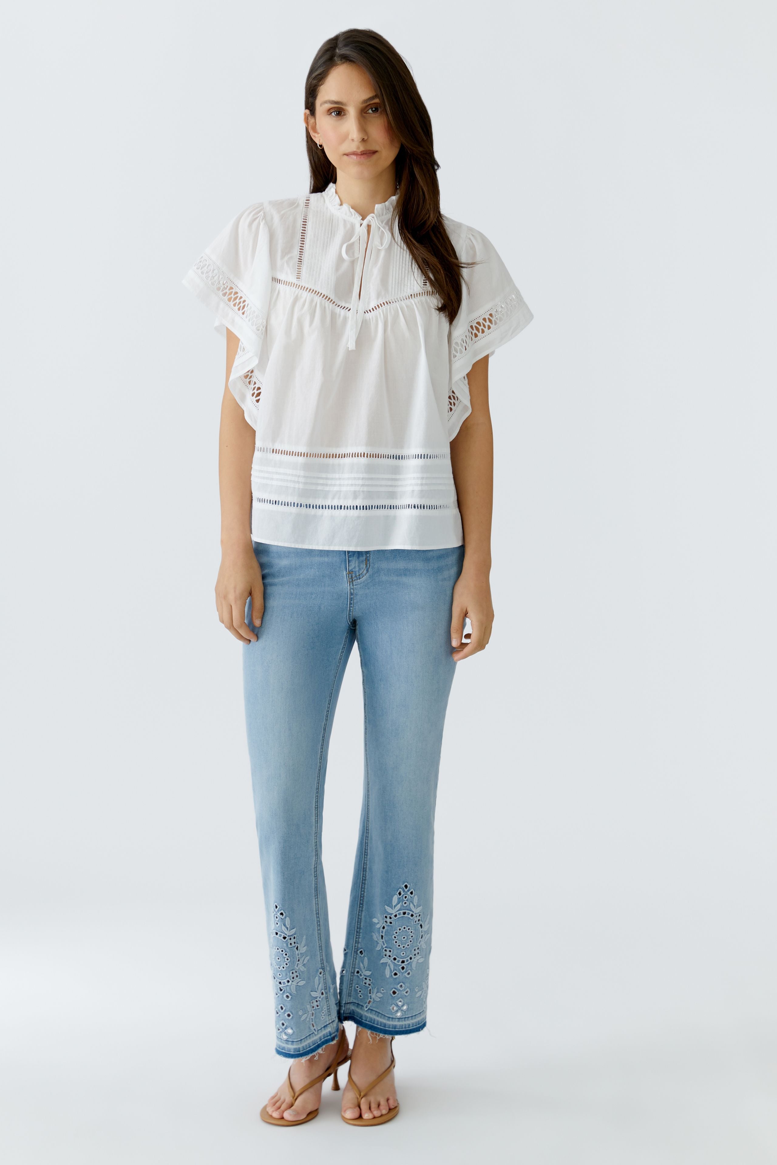 OUI WHITE BLOUSE 97537 126