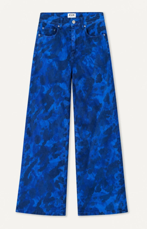 POM BLUE PRINT JEANS 9806 226