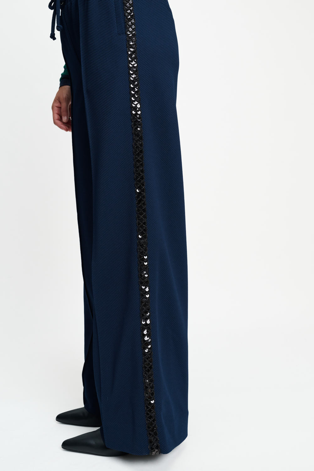 POM NAVY STRIPE TROUSERS 9814 226