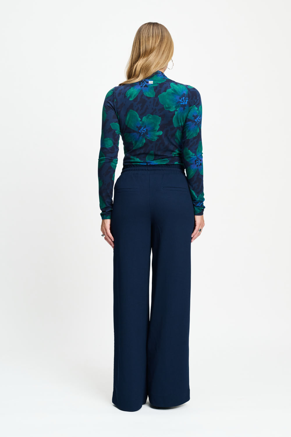 POM NAVY STRIPE TROUSERS 9814 226