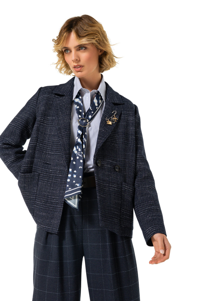 CAROLINE BISS NAVY JACKET 4891 21 226