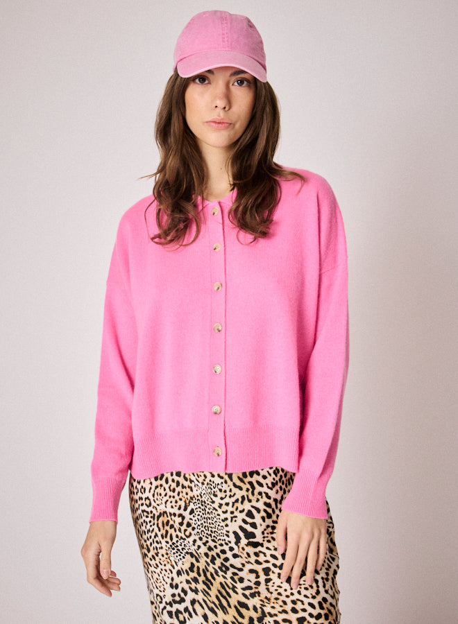 ABSOLUT CASHMERE MAJURA SUPER PINK NEON KNIT ACF202317C 225