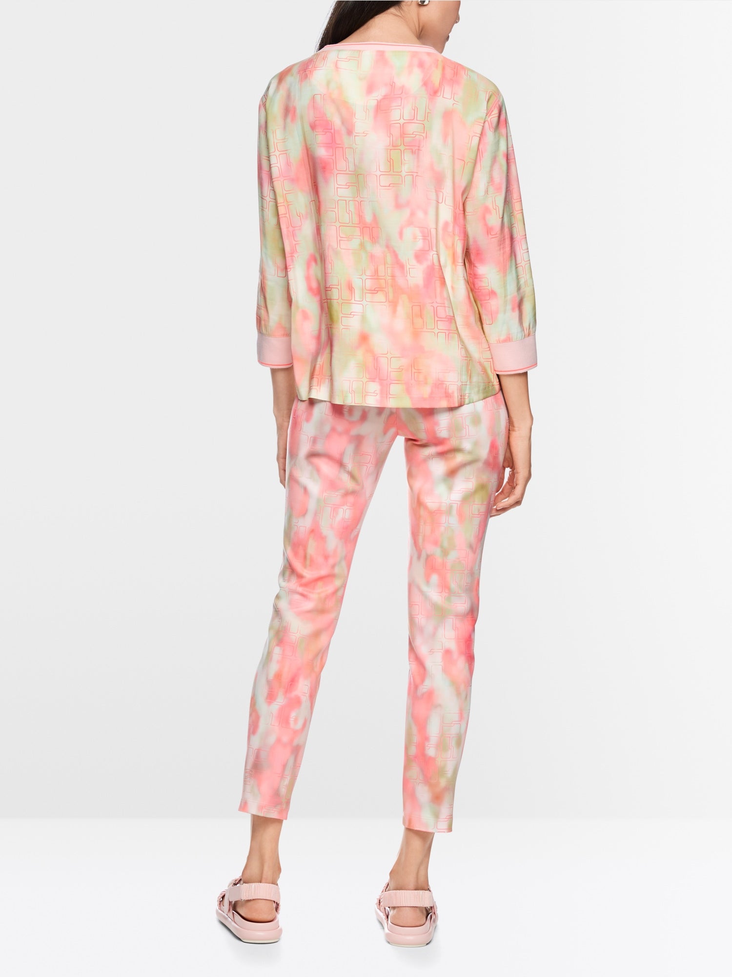 MARCCAIN MULTI COLOUR PRINT TOP AS5122W34 126