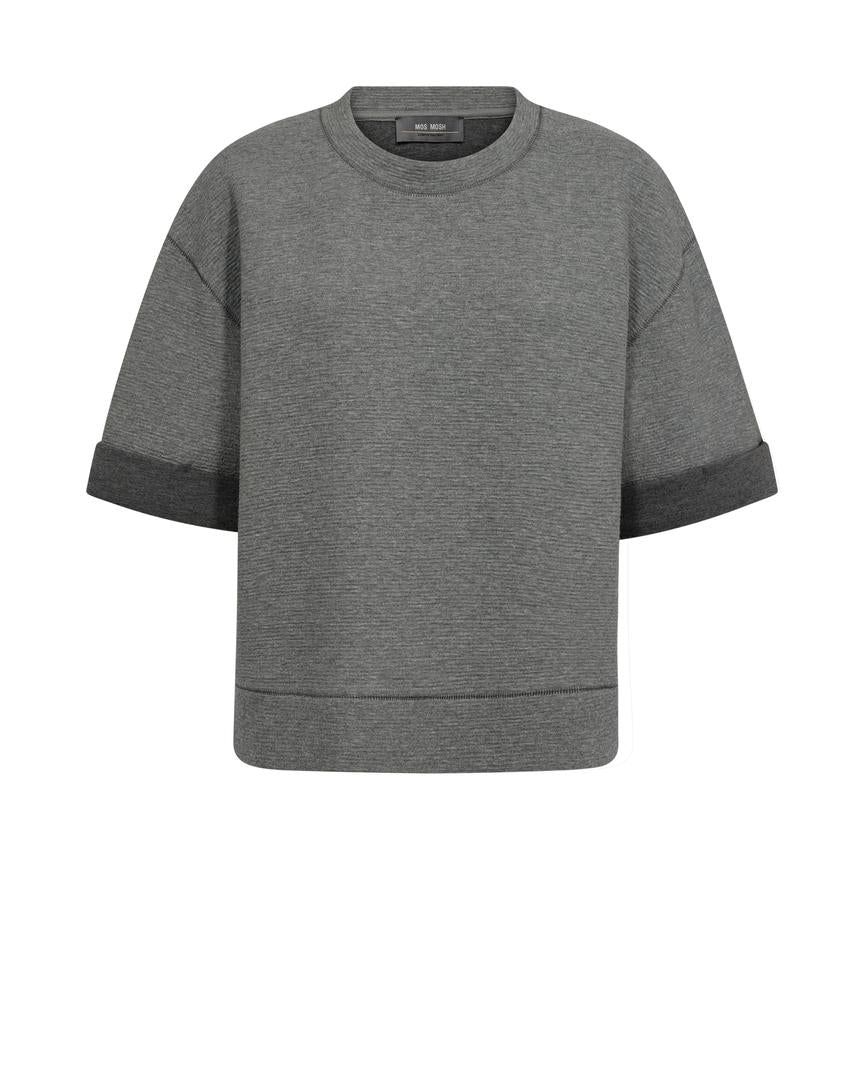 MOS MOSH  MMShor O-SS Sweatshirt  GREY 165310 224