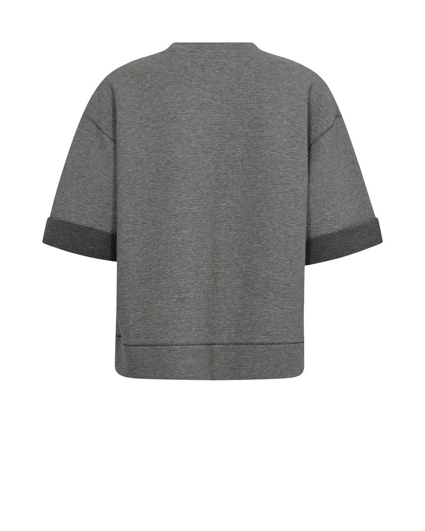 MOS MOSH  MMShor O-SS Sweatshirt  GREY 165310 224