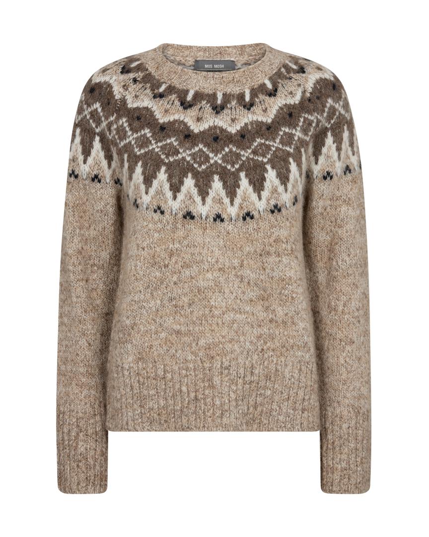 MOS MOSH  MMSidsel Warm Knit TAN 165770 224