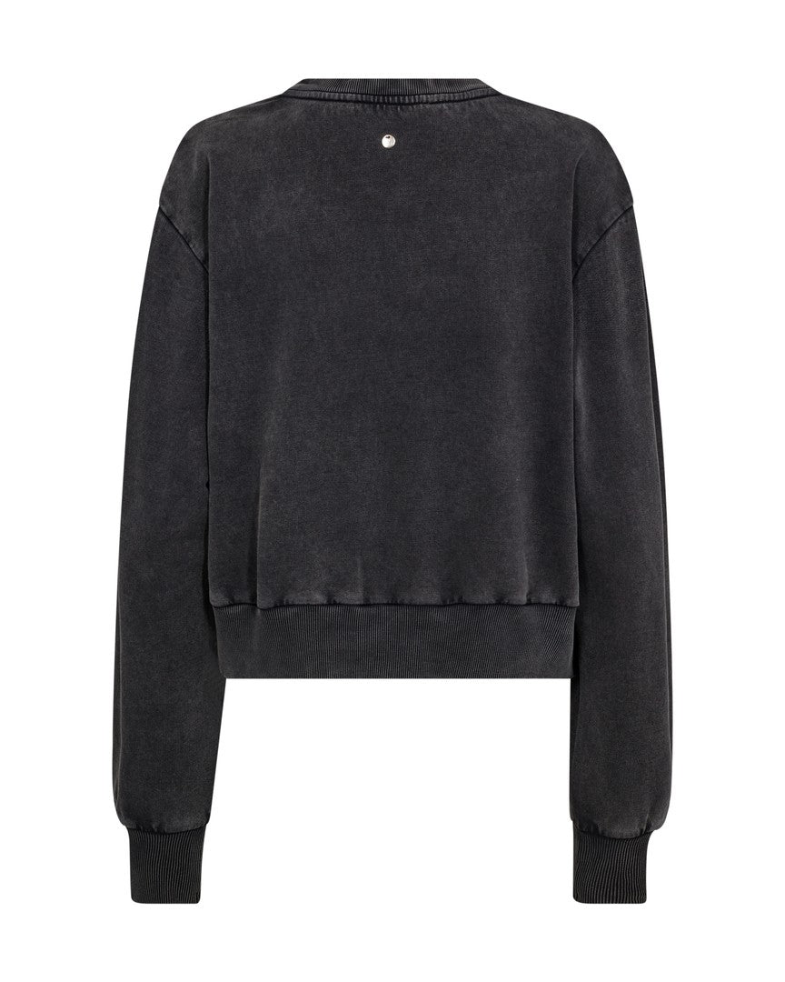 MOS MOSH GREY MMCOSETTE O-LS DECO SWEATSHIRT 172810 225