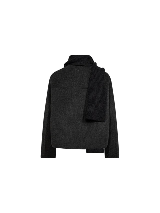 MOS MOSH GREY MMMARIA LOISA WOOL JACKET 173960 225