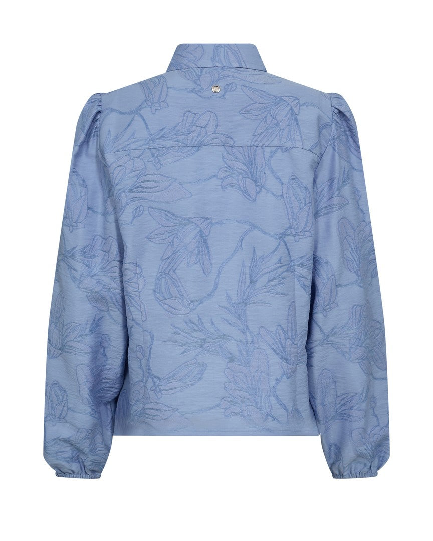 MOS MOSH BLUE MMRAYL TUL SHIRT 174880 225
