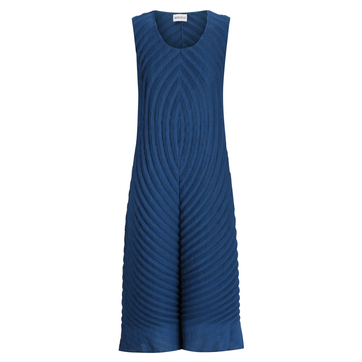 ALQUEMA BLUE OMBRE PLEAT DRESS AD2025 225
