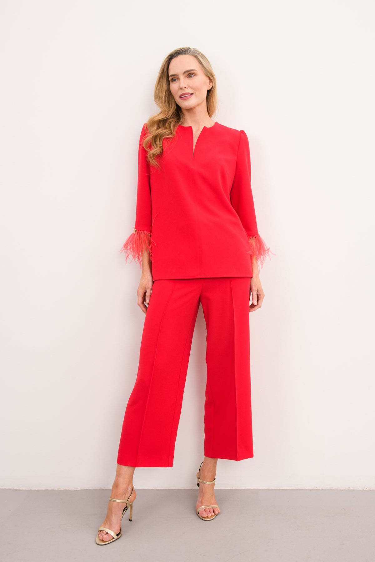 CAROLINE KILKENNY SCOTT CROPPED TROUSERS 226