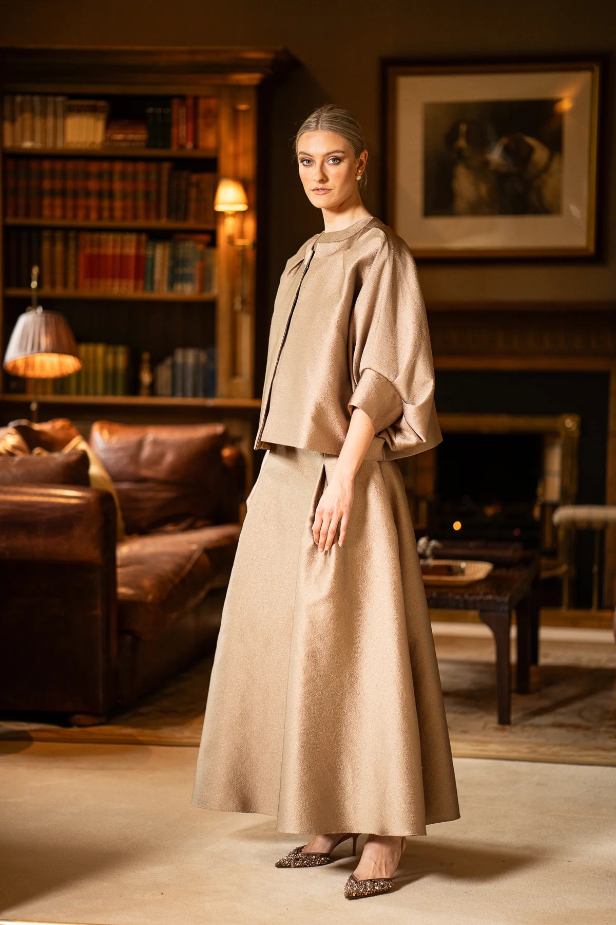 ROISIN LINNANE BLAKE GOLD JACKET 225