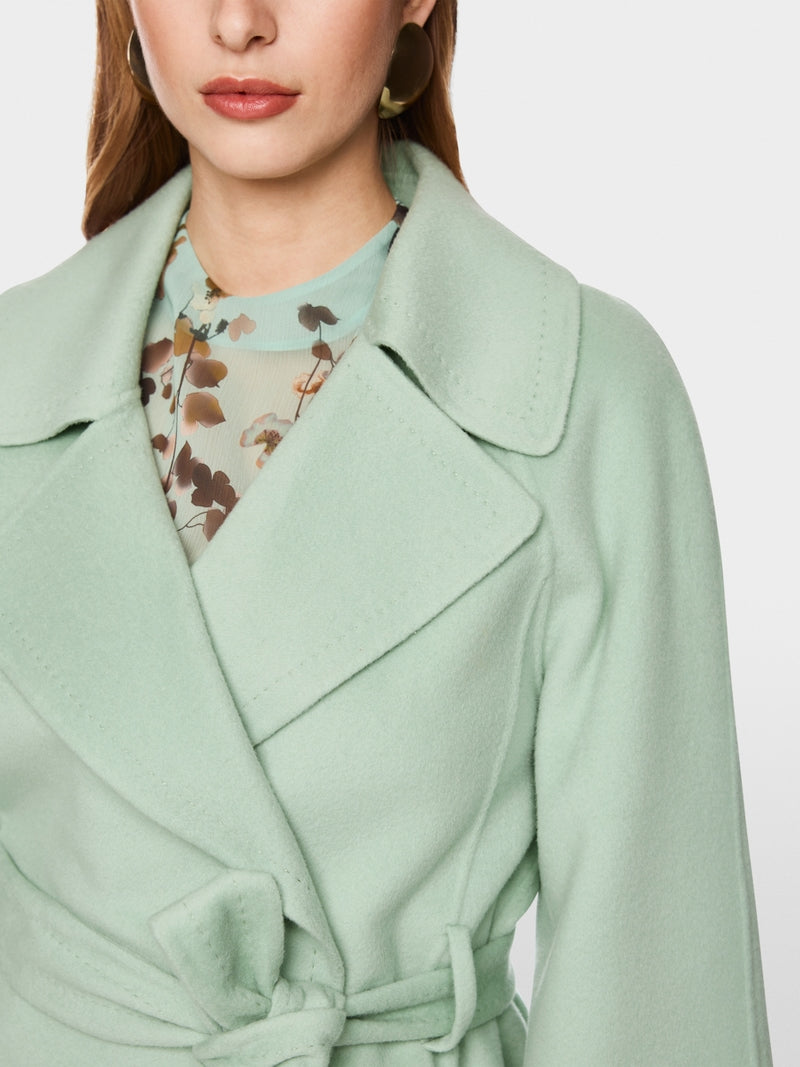 MARCCAIN MINT BELTED WOOL JACKET BC1204W33 505 226