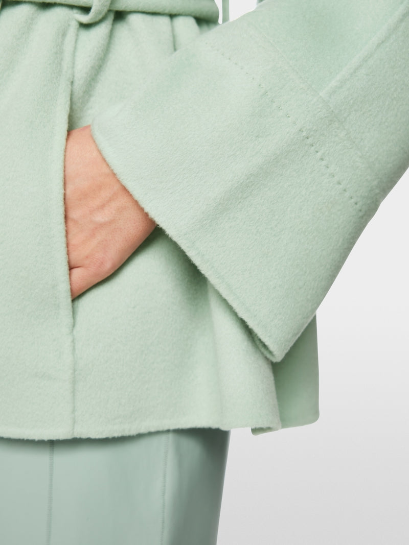 MARCCAIN MINT BELTED WOOL JACKET BC1204W33 505 226