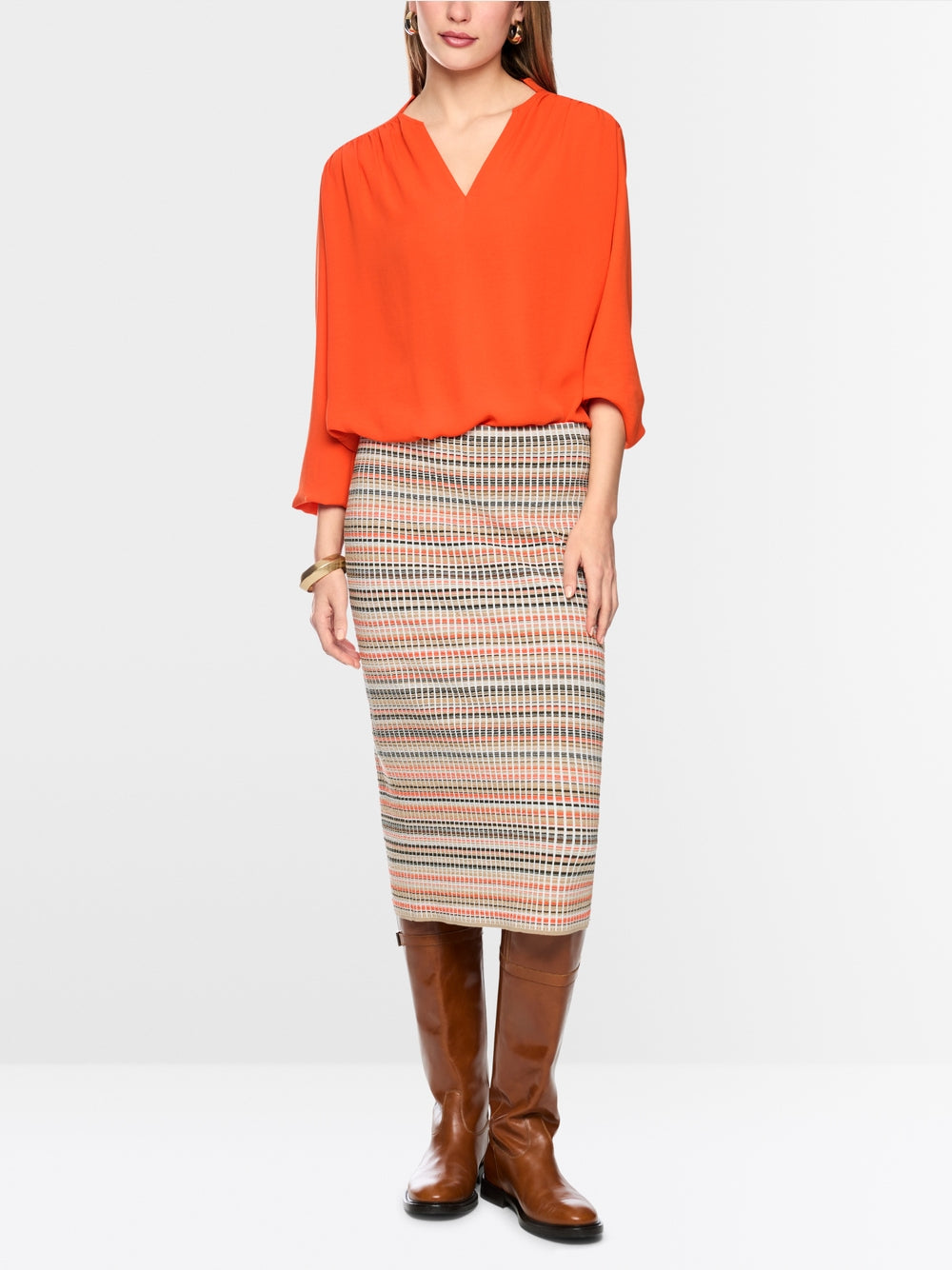 MARCCAIN CORAL BLOUSE BC5125W90 484 226