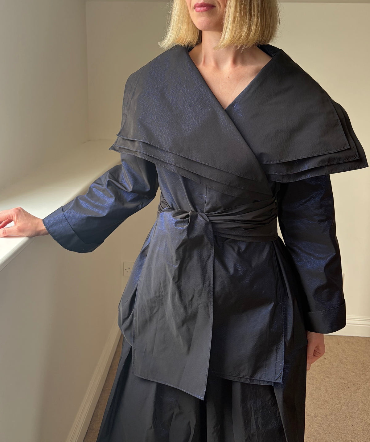 BIZE NAVY WRAP JACKET BK8237 226