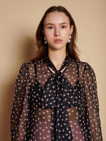 SISTER JANE PAINTERLY CHIFFON BLOUSE 126