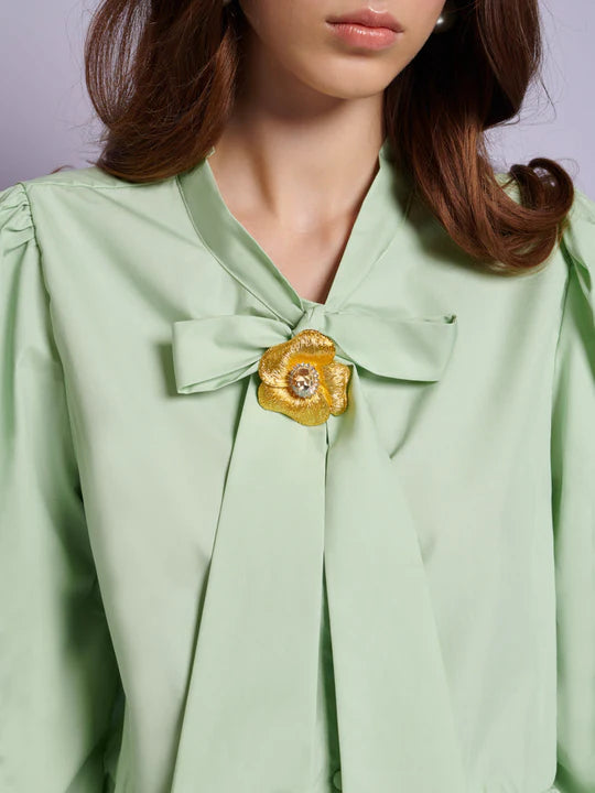 SISTER JANE GRASSLAND BOW BLOUSE 125