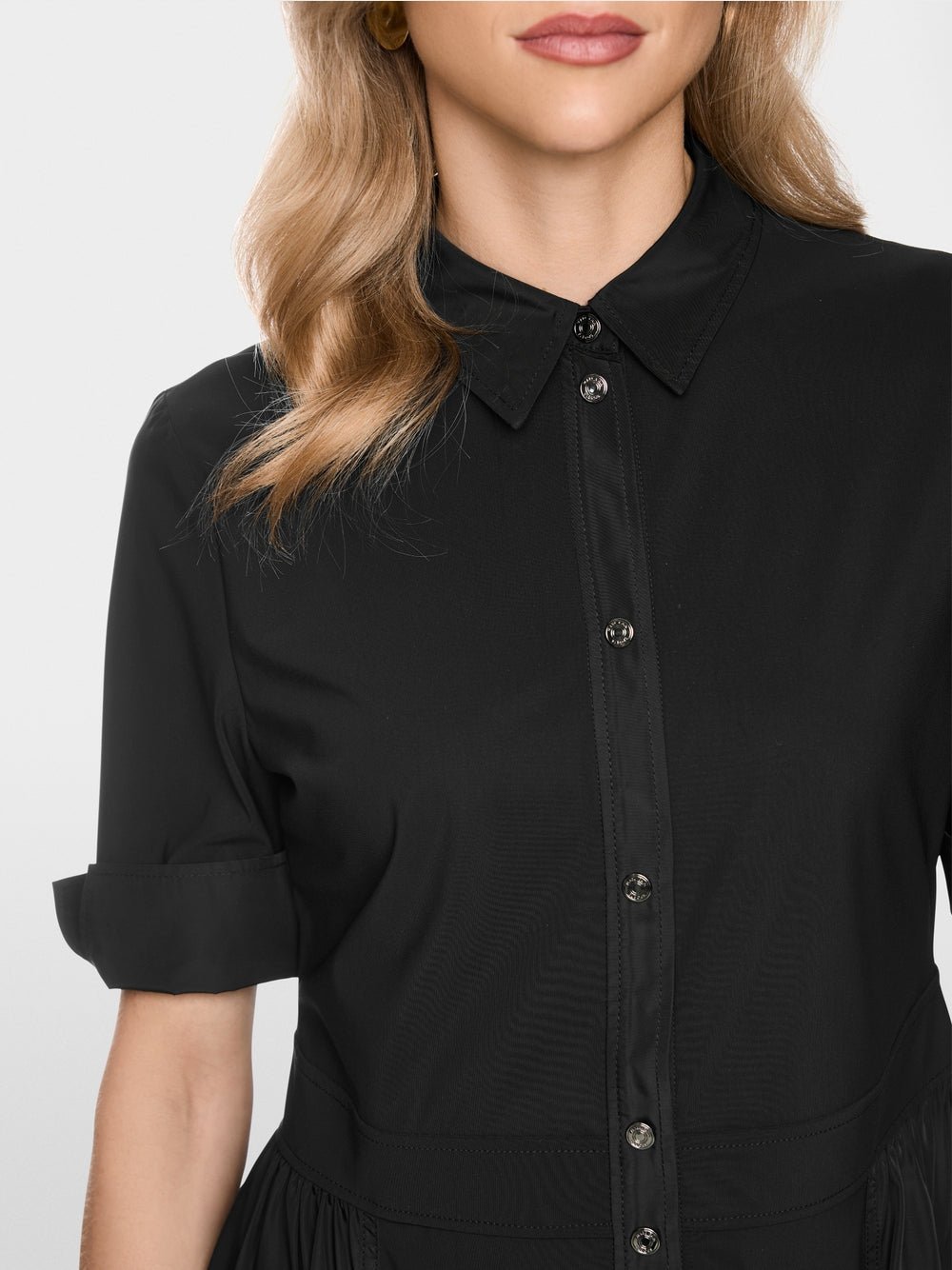 MARCCAIN BLACK JERSEY DRESS BS2102J40 900 226