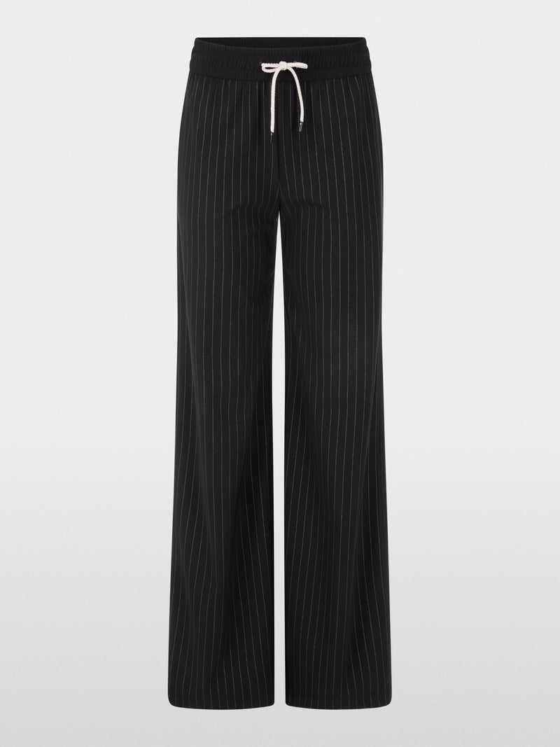 MARCCAIN BLACK STRIPE TROUSERS BS8124J41 982 226