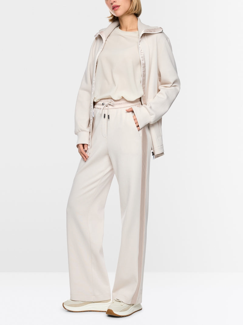 MARCCAIN BEIGE JERSEY TROUSERS BS35J28 182 226