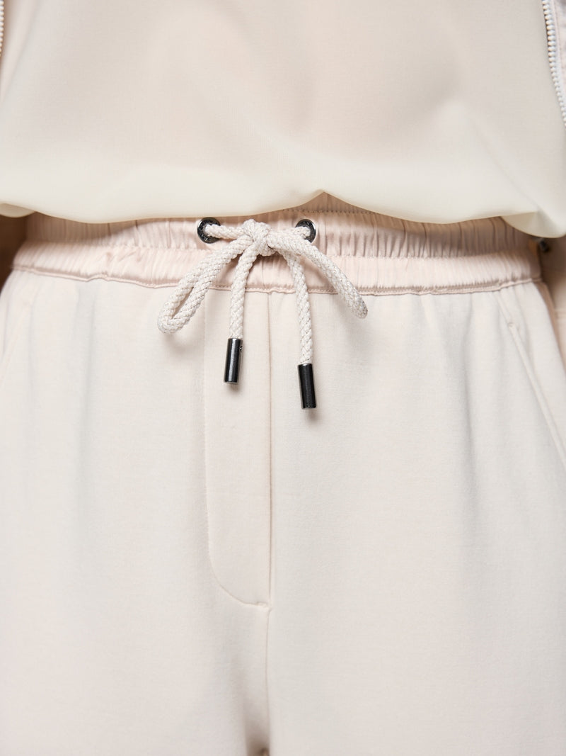 MARCCAIN BEIGE JERSEY TROUSERS BS35J28 182 226