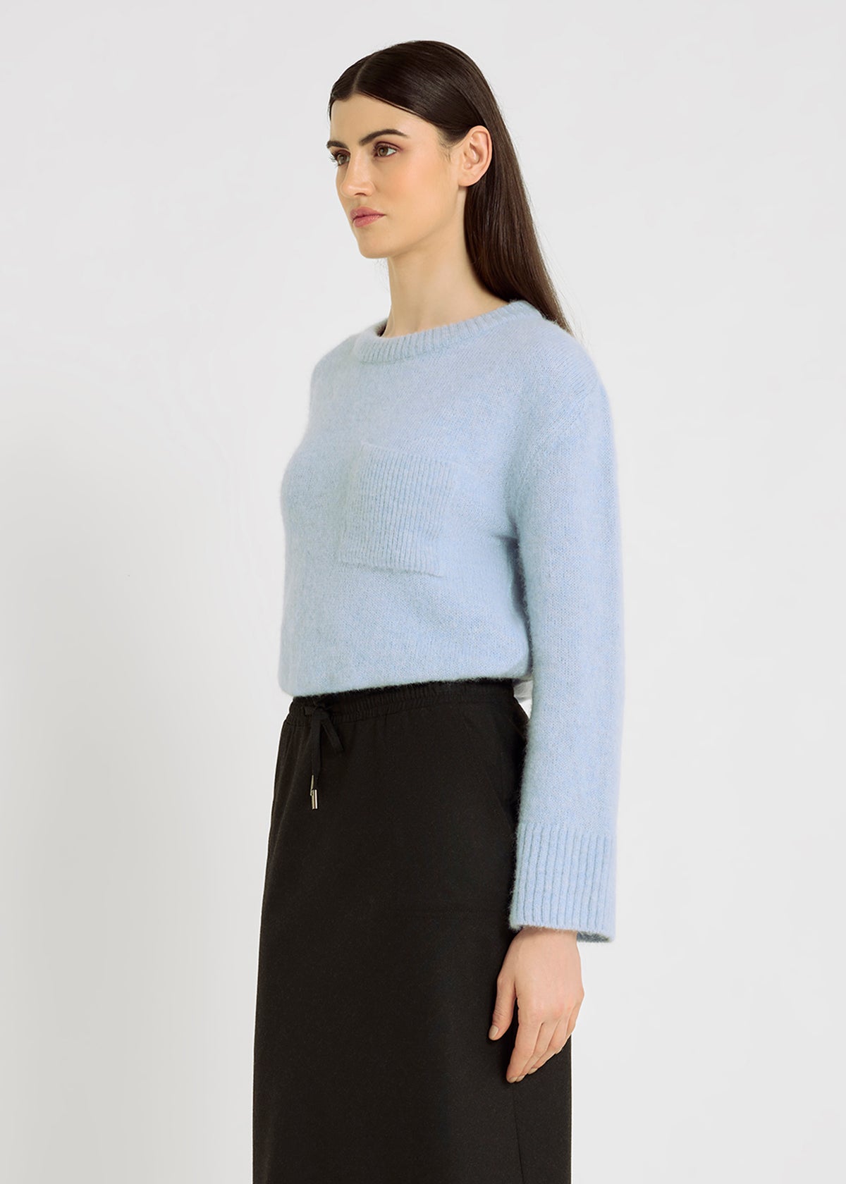 HANA SAN Blue Knit BEN 226